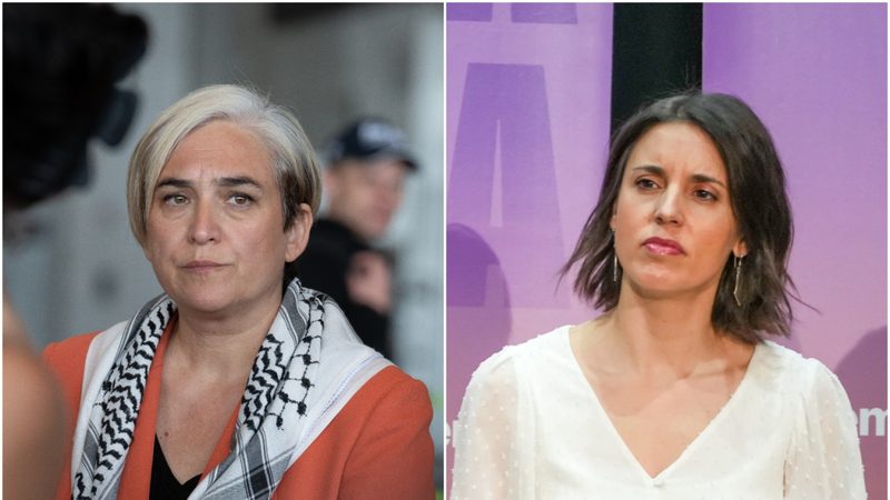 Ada Colau e Irene Montero