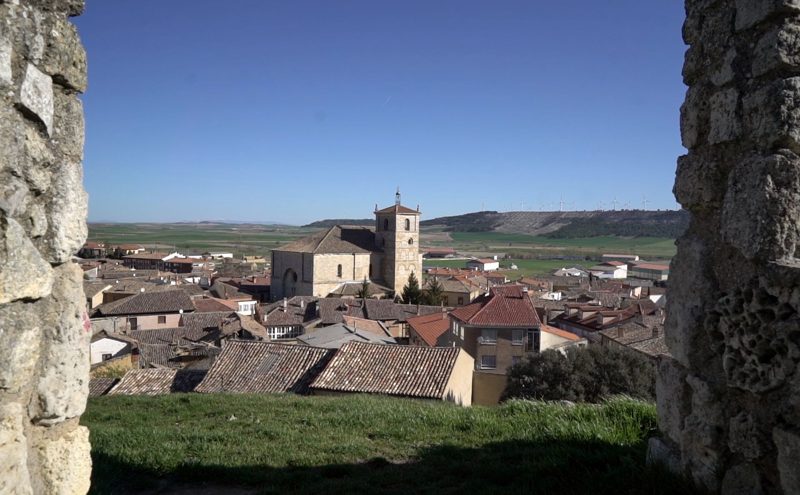 Vista de Astudillo, imagen que ilustra la nota de la Diputación sobre HabitaLO Rural