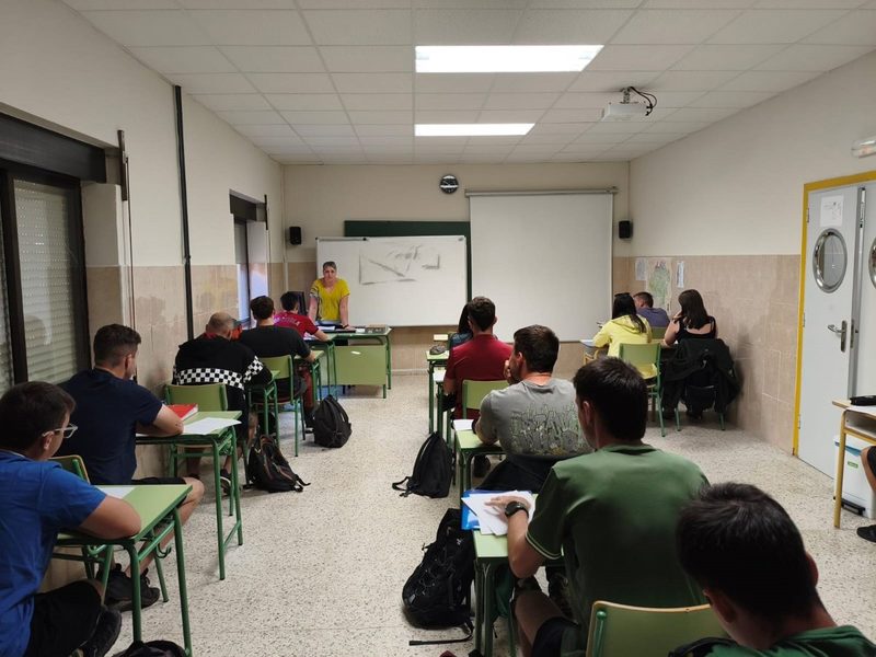Alumnos de FP Agraria (imagen de archivo)
